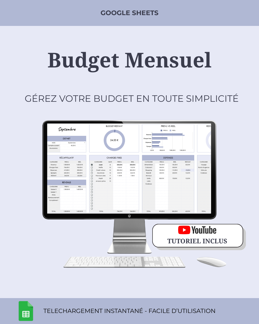 Feuille de calcul budgétaire