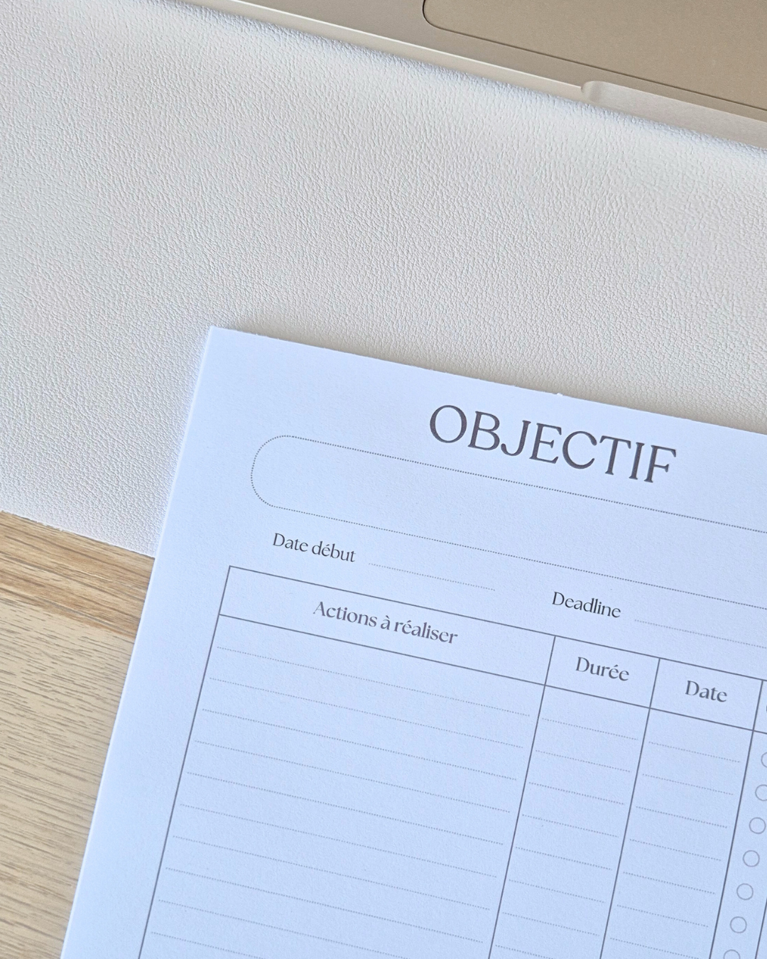Goal planner - format A5